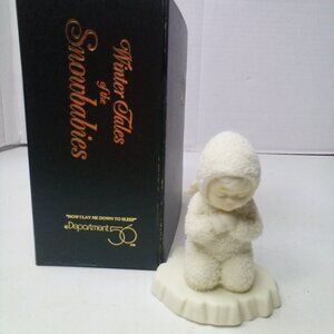 Department 56 Winter Tales Snowbabies Now I Lay Me Down To Sleep Figurine